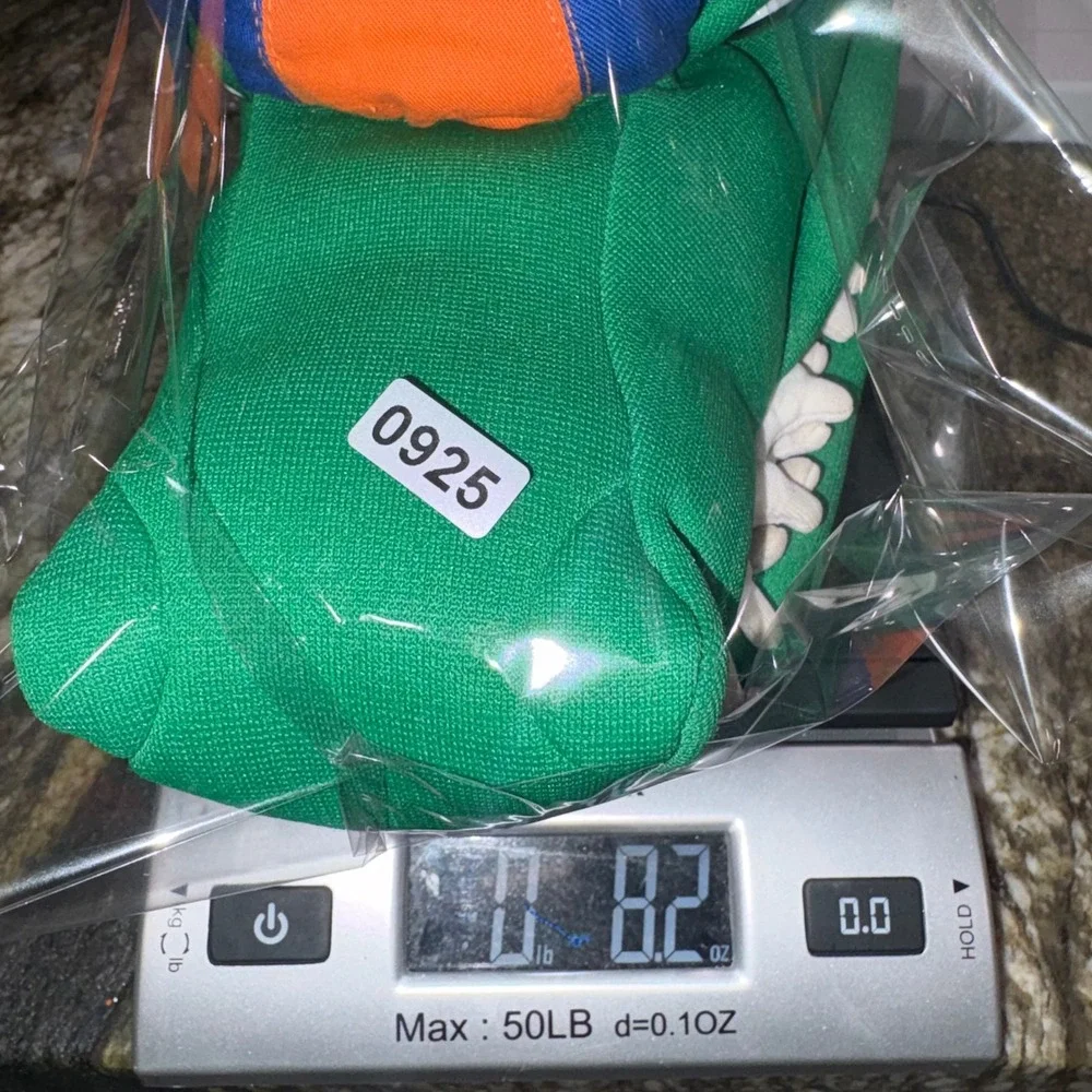 Vintage Florida Gators Mascot Hand Puppet 1994 Rowdy Gator OS Green Good Stuff